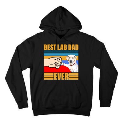 Best Lab Dad Ever Tall Hoodie