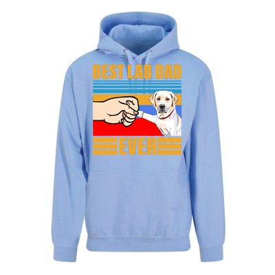 Best Lab Dad Ever Unisex Surf Hoodie