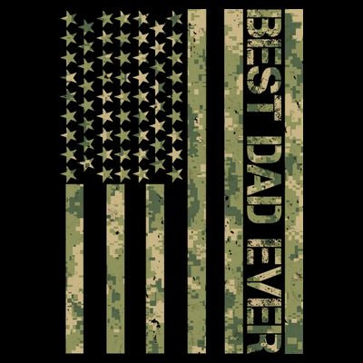Best Military Dad Ever T-Shirt