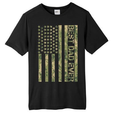 Best Military Dad Ever Tall Fusion ChromaSoft Performance T-Shirt