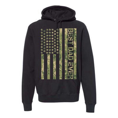 Best Military Dad Ever Premium Hoodie