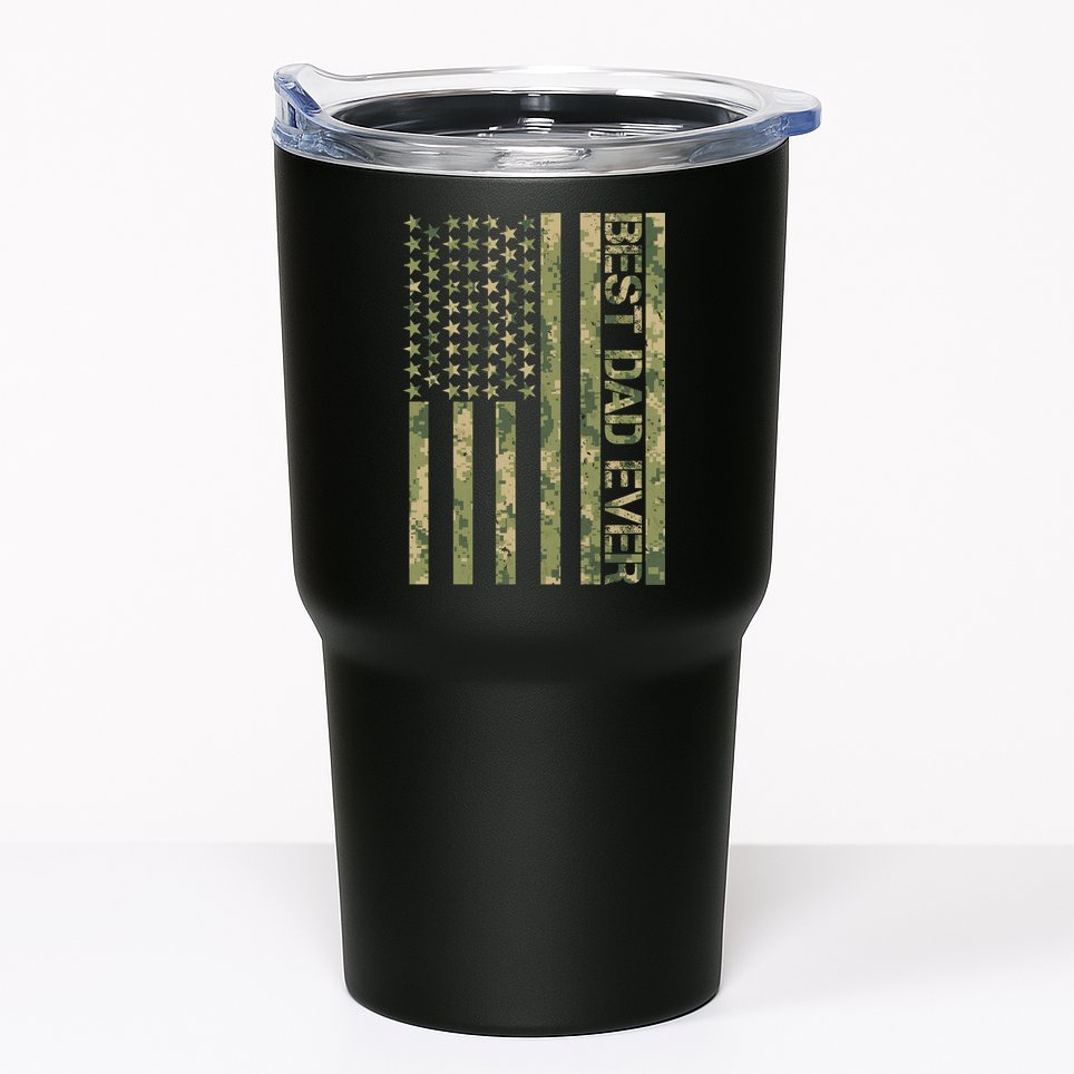 Best Military Dad Ever Tumbler