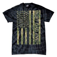 Best Military Dad Ever Tie-Dye T-Shirt