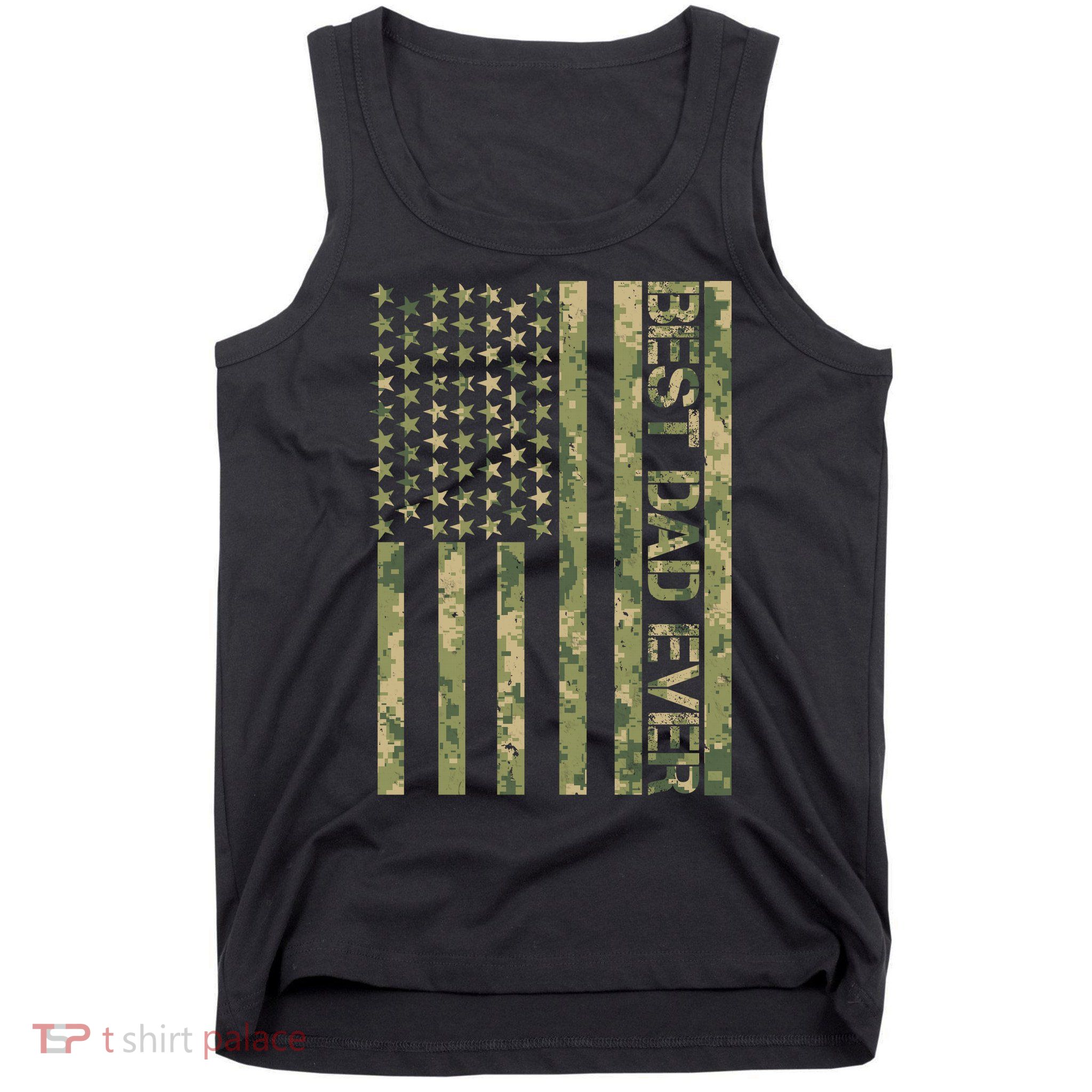 Best Military Dad Ever Tank Top