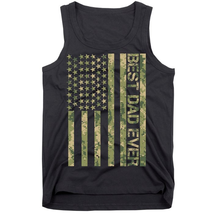 Best Military Dad Ever Tank Top