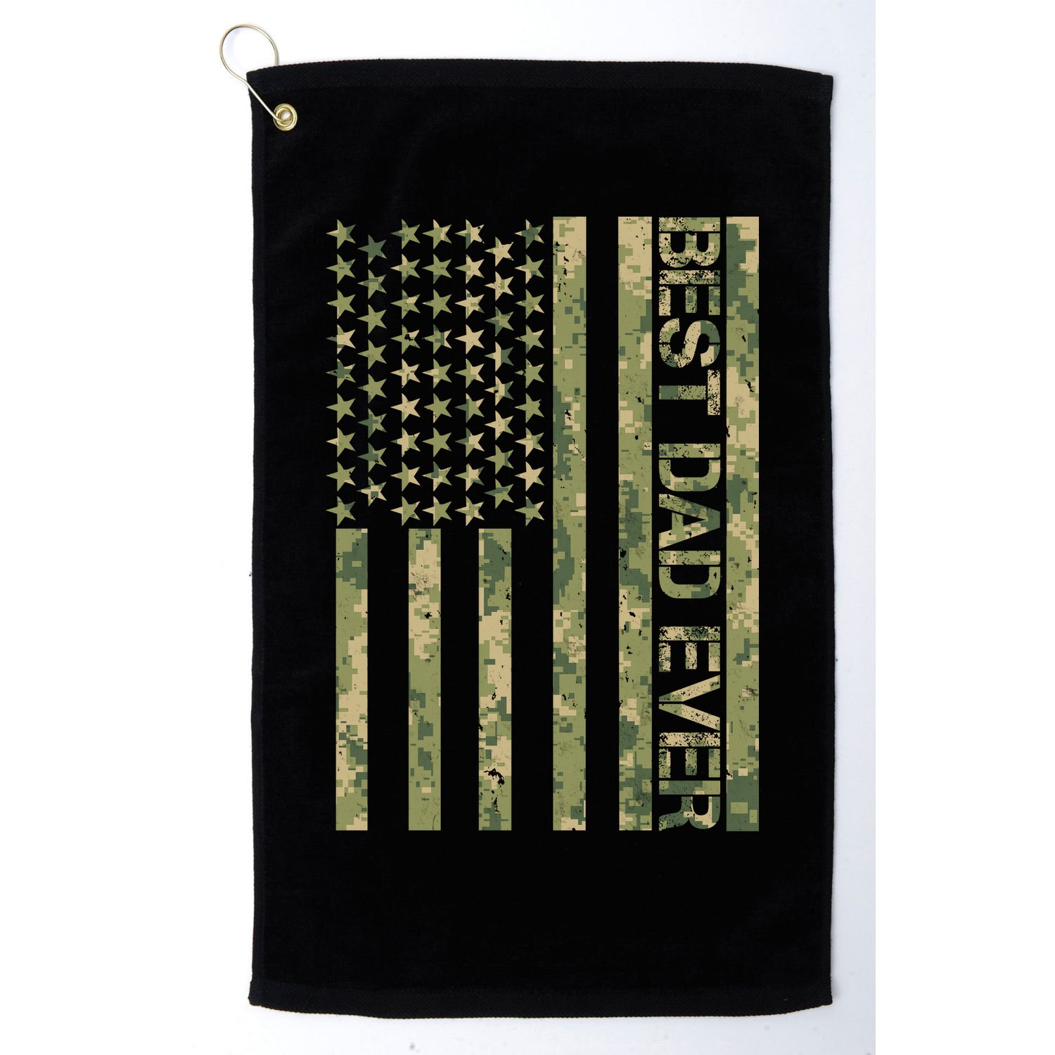 Best Military Dad Ever Golf Towel