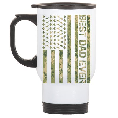 Best Military Dad Ever Stainless Steel Travel Mug