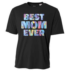 Best Mom Ever Colorful Cooling Performance Crew T-Shirt