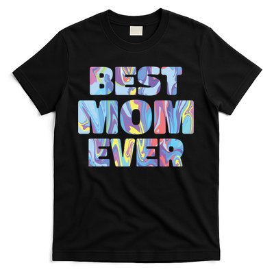 Best Mom Ever Colorful T-Shirt