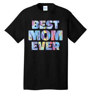 Best Mom Ever Colorful Tall T-Shirt