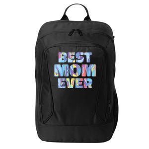 Best Mom Ever Colorful City Backpack