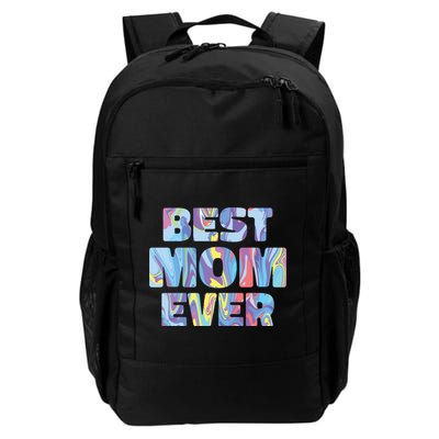 Best Mom Ever Colorful Backpack