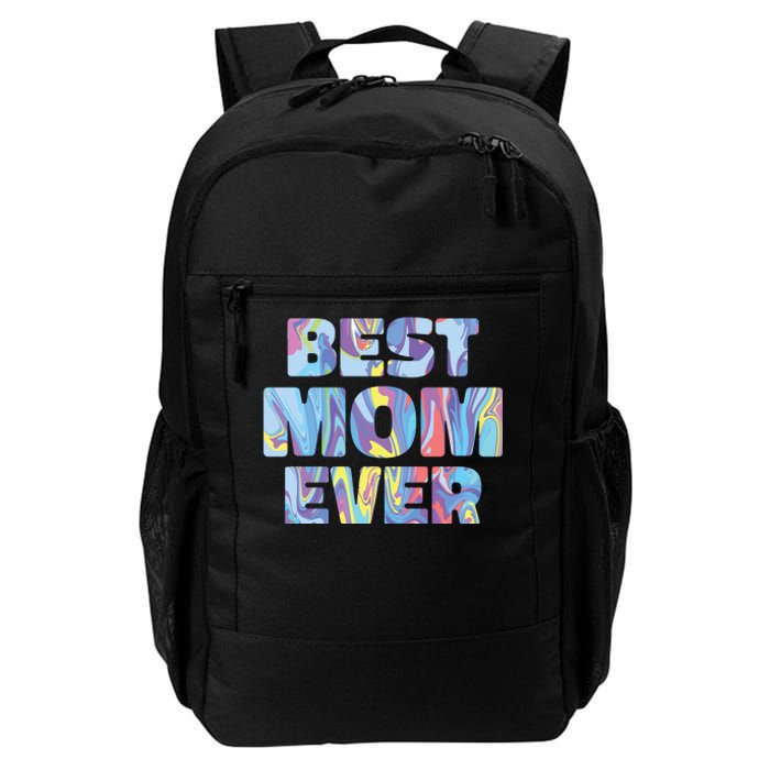 Best Mom Ever Colorful Daily Commute Backpack