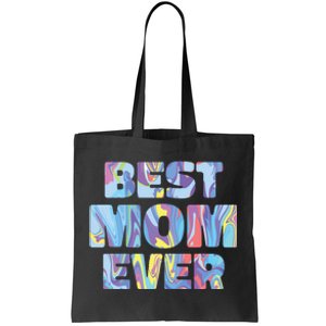 Best Mom Ever Colorful Tote Bag