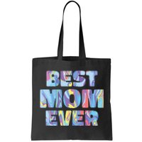 Best Mom Ever Colorful Tote Bag