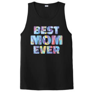 Best Mom Ever Colorful PosiCharge Competitor Tank