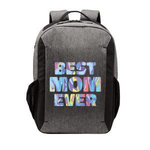 Best Mom Ever Colorful Vector Backpack