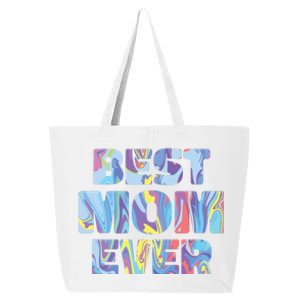 Best Mom Ever Colorful 25L Jumbo Tote