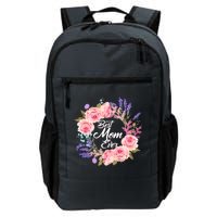 Best Mom Ever Flower Wreath Daily Commute Backpack