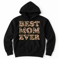 Best Mom Ever Stylish Leopard Print Hoodie