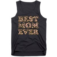 Best Mom Ever Stylish Leopard Print Tank Top