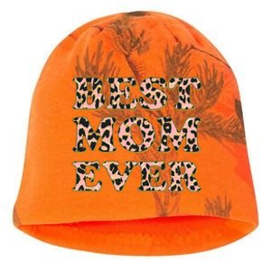 Best Mom Ever Stylish Leopard Print Kati - Camo Knit Beanie