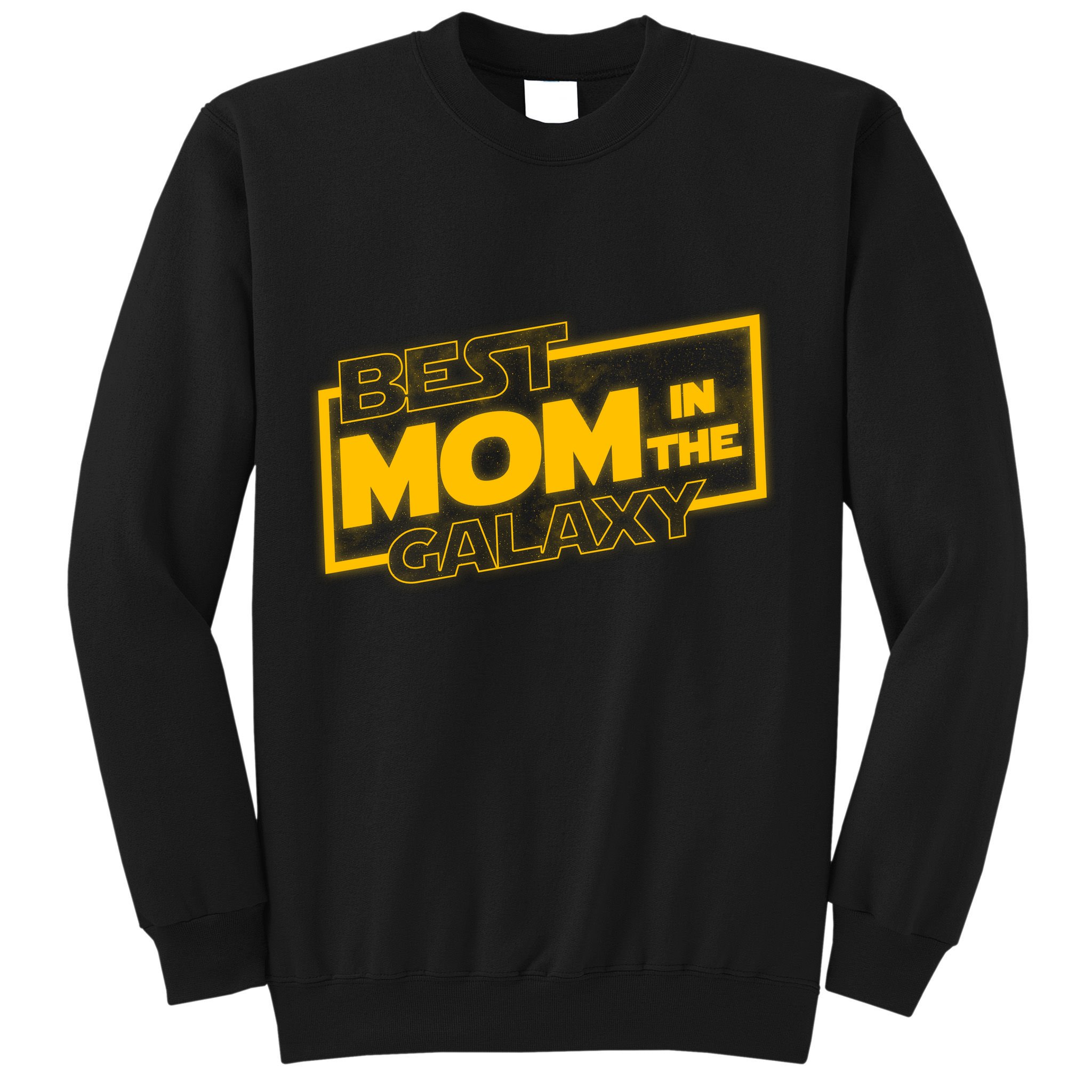 Best Mom In The Galaxy Parody Movie Logo Sweatshirt