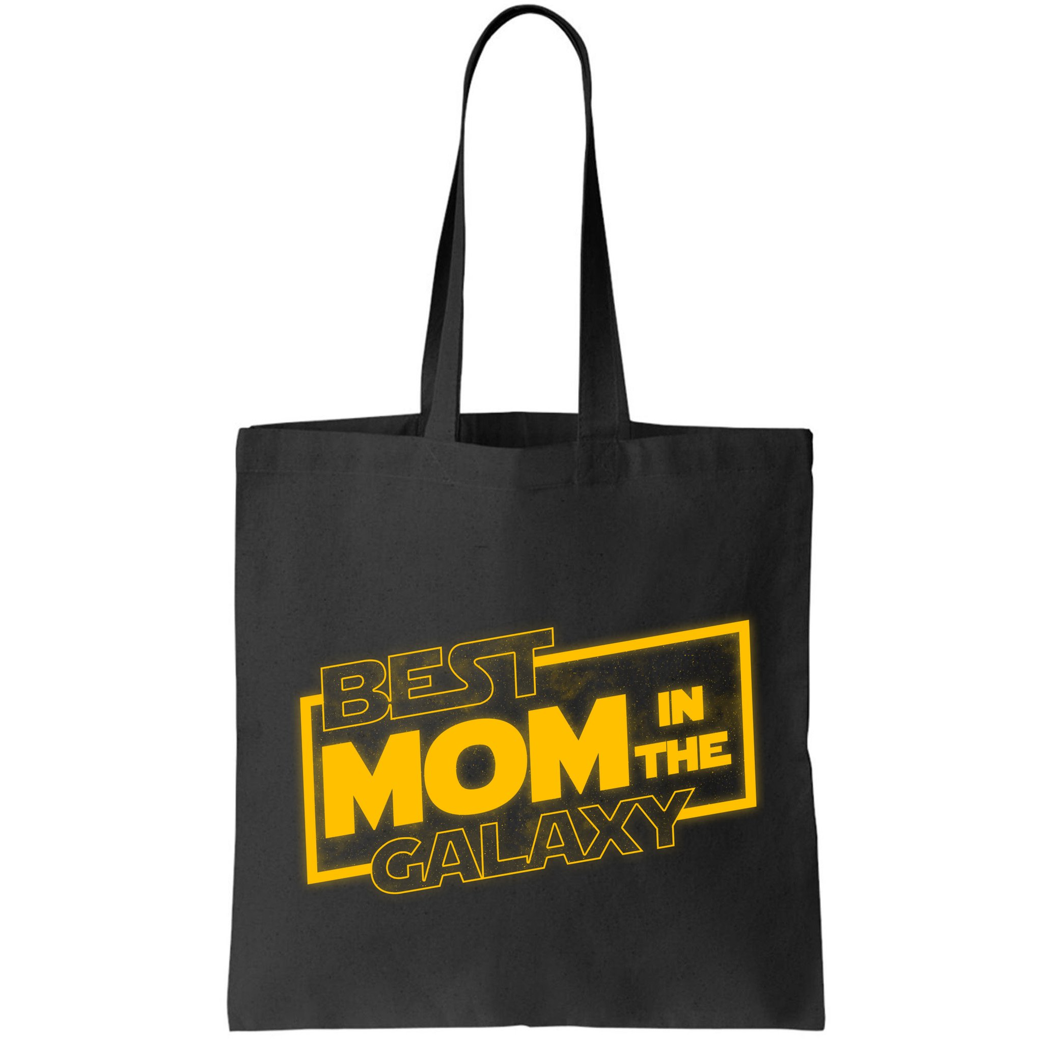 Best Mom In The Galaxy Parody Movie Logo Bag