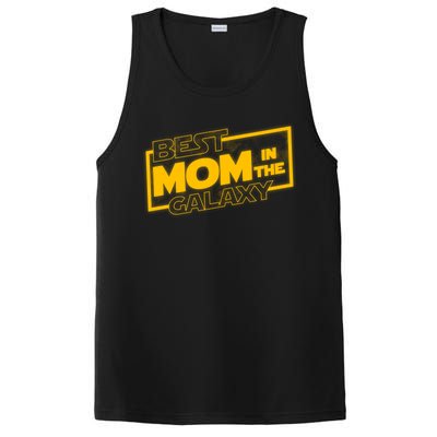 Best Mom In The Galaxy Parody Movie Logo PosiCharge Competitor Tank