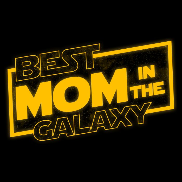 Best Mom In The Galaxy Parody Movie Logo Zip Tote Bag