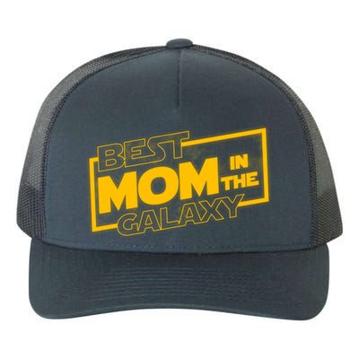 Best Mom In The Galaxy Parody Movie Logo Yupoong Adult 5-Panel Trucker Hat