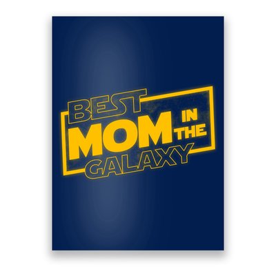 Best Mom In The Galaxy Parody Movie Logo Poster