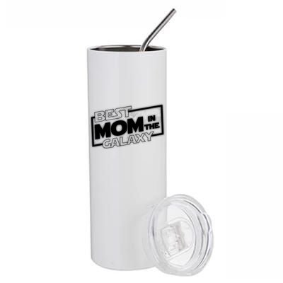 Best Mom In The Galaxy Parody Movie Logo Stainless Steel Tumbler