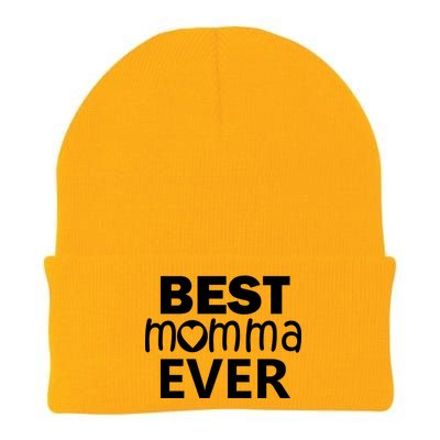 Best Momma Ever Knit Cap Winter Beanie