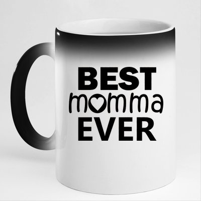 Best Momma Ever 11oz Black Color Changing Mug