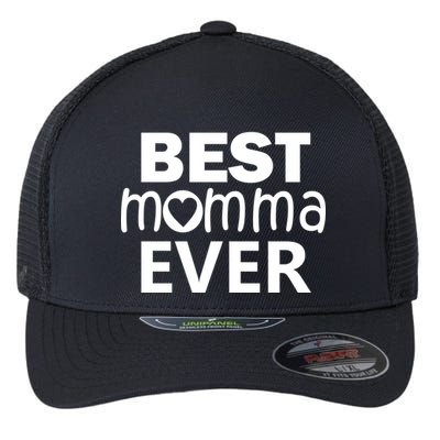 Best Momma Ever Flexfit Unipanel Trucker Cap