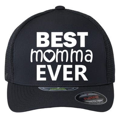 Best Momma Ever Flexfit Unipanel Trucker Cap