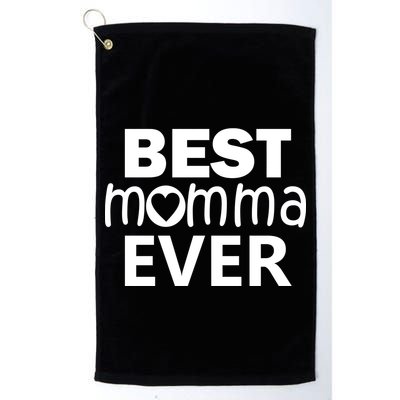 Best Momma Ever Golf Towel