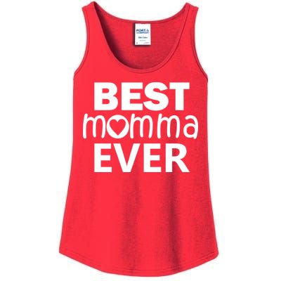 Best Momma Ever Ladies Essential Tank