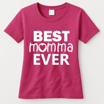 Best Momma Ever Womens T-Shirt