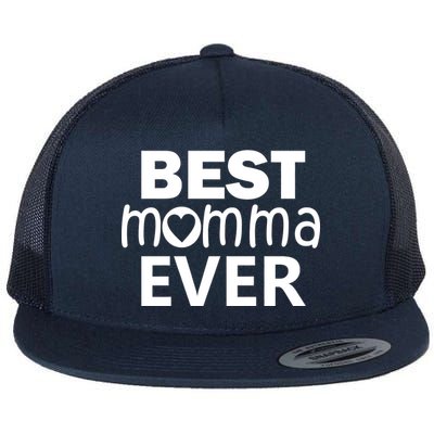 Best Momma Ever Flat Bill Trucker Hat