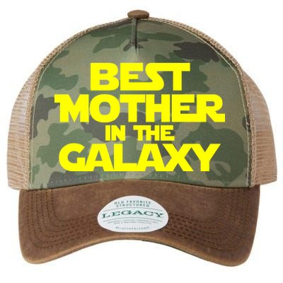 Best Mother In The Galaxy Legacy Tie Dye Trucker Hat