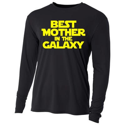 Best Mother In The Galaxy Cooling Performance Long Sleeve Crew