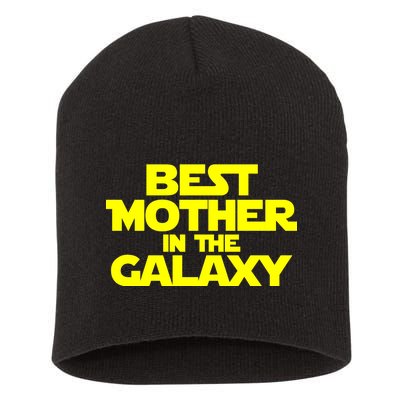 Best Mother In The Galaxy Short Acrylic Beanie