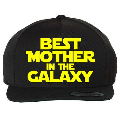 Best Mother In The Galaxy Wool Snapback Cap
