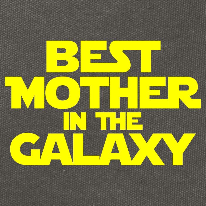 Best Mother In The Galaxy Cotton Canvas Backpack