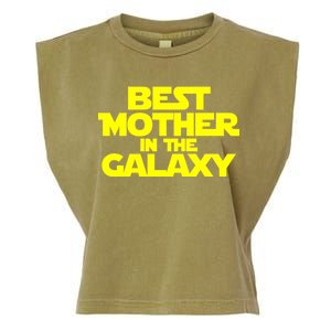 Best Mother In The Galaxy Garment-Dyed Women's Muscle Tee