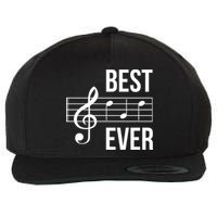 Best Music Ever Wool Snapback Cap
