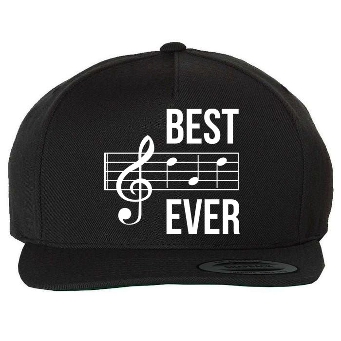 Best Music Ever Wool Snapback Cap