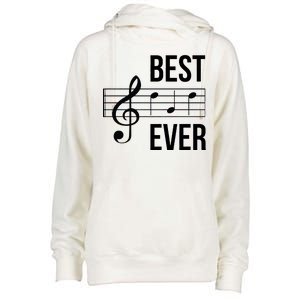 Best Music Ever Womens Funnel Neck Pullover Hood